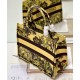 Replica Christian Dior Medium Dior Book Tote Bag Yellow