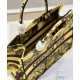 Replica Christian Dior Medium Dior Book Tote Bag Yellow