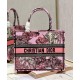 Replica Christian Dior Medium Dior Book Tote Bag Pink