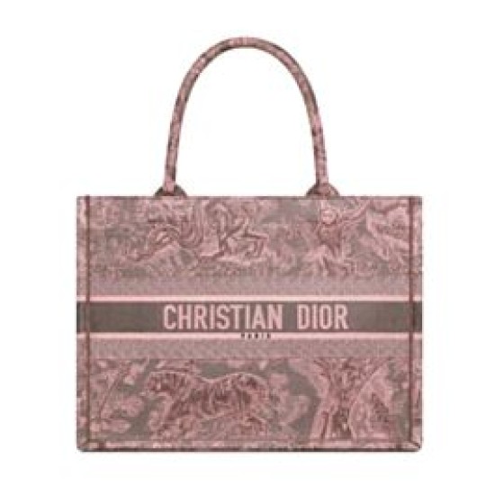 Replica Christian Dior Medium Dior Book Tote Bag Pink