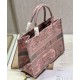 Replica Christian Dior Medium Dior Book Tote Bag Pink