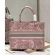 Replica Christian Dior Medium Dior Book Tote Bag Pink