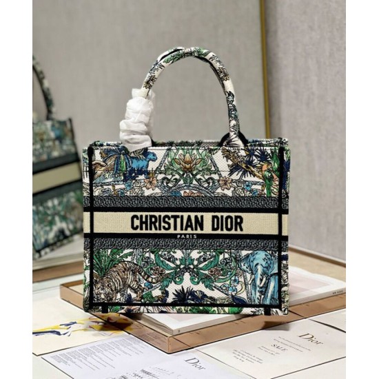 Replica Christian Dior Small Dior Book Tote Green Replica Christian Dior Small Dior Book Tote Green