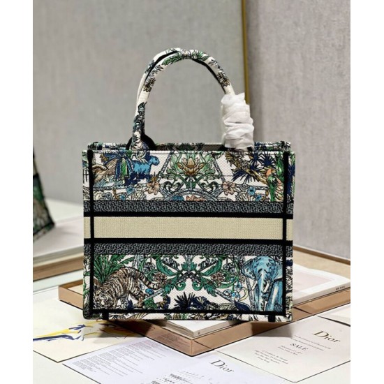 Replica Christian Dior Small Dior Book Tote Green Replica Christian Dior Small Dior Book Tote Green