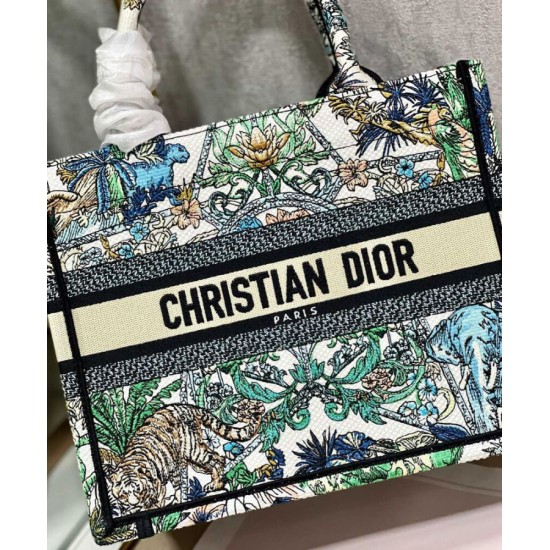 Replica Christian Dior Small Dior Book Tote Green Replica Christian Dior Small Dior Book Tote Green