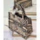 Fake Christian Dior Small Dior Book Tote Bag Apricot Replica