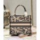 Fake Christian Dior Small Dior Book Tote Bag Apricot Replica