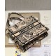 Fake Christian Dior Small Dior Book Tote Bag Apricot Replica