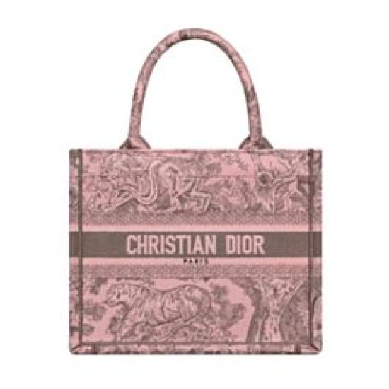 Fake Christian Dior Small Dior Book Tote Bag Pink Replica