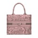 Fake Christian Dior Small Dior Book Tote Bag Pink Replica