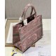 Fake Christian Dior Small Dior Book Tote Bag Pink Replica
