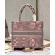 Fake Christian Dior Small Dior Book Tote Bag Pink Replica