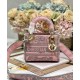 Replica Christian Dior Mini Lady D-Lite Bag Pink