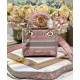 Replica Christian Dior Mini Lady D-Lite Bag Pink