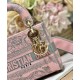 Replica Christian Dior Mini Lady D-Lite Bag Pink