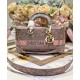 Replica Christian Dior Medium Lady D-Joy Bag Pink
