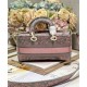 Replica Christian Dior Medium Lady D-Joy Bag Pink