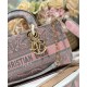 Replica Christian Dior Medium Lady D-Joy Bag Pink