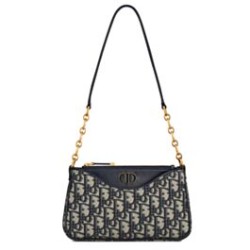 Replica Christian Dior 30 Montaigne Hobo Avenue Mini Bag Dark Blue