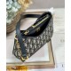 Replica Christian Dior 30 Montaigne Hobo Avenue Mini Bag Dark Blue