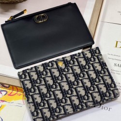 Replica Christian Dior 30 Montaigne Hobo Avenue Mini Bag Dark Blue