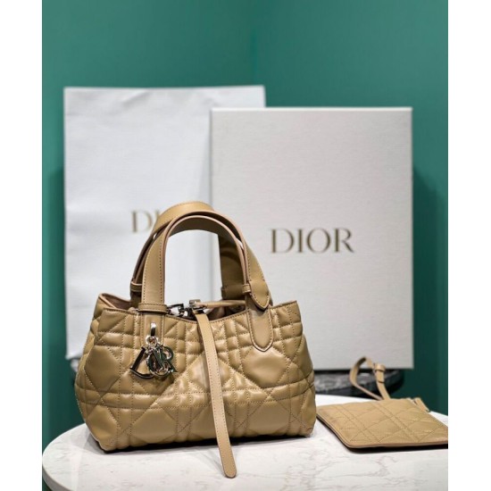Replica Christian Dior Small /Medium Dior Toujours Bag Light Coffee