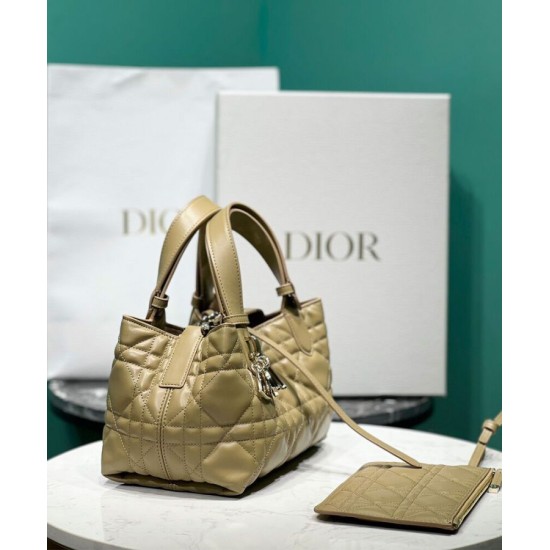 Replica Christian Dior Small /Medium Dior Toujours Bag Light Coffee