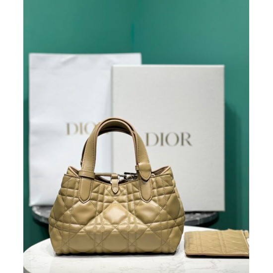 Replica Christian Dior Small /Medium Dior Toujours Bag Light Coffee