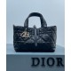 Replica Christian Dior Small /Medium Dior Toujours Bag Black