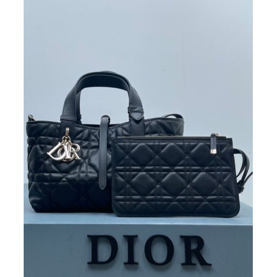 Replica Christian Dior Small /Medium Dior Toujours Bag Black