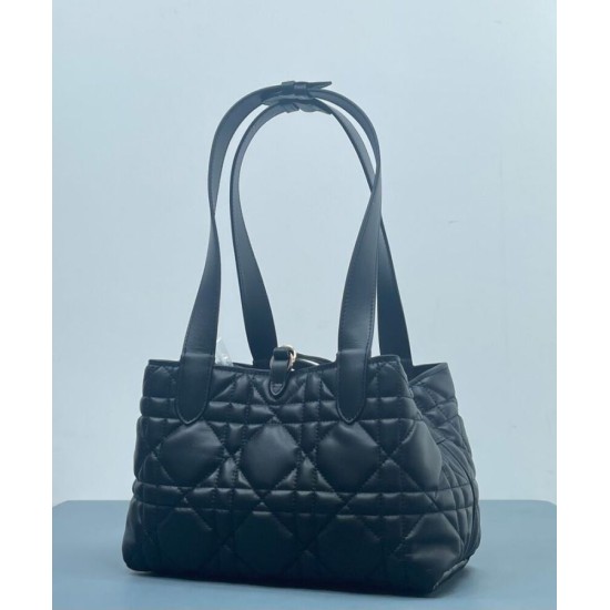 Replica Christian Dior Small /Medium Dior Toujours Bag Black