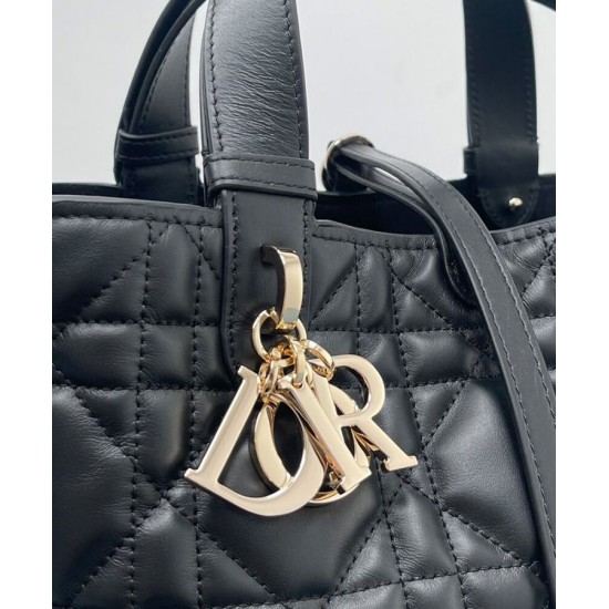 Replica Christian Dior Small /Medium Dior Toujours Bag Black