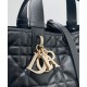 Replica Christian Dior Small /Medium Dior Toujours Bag Black