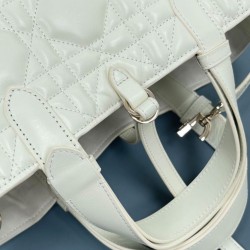 Fake Christian Dior Small /Medium Dior Toujours Bag Cream Replica