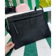 Replica Prada Re-Nylon Large Padded Shoulder Bag 1BD256 Black