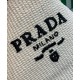 Replica Prada Crochet Tote Bag 1BG392 Cream