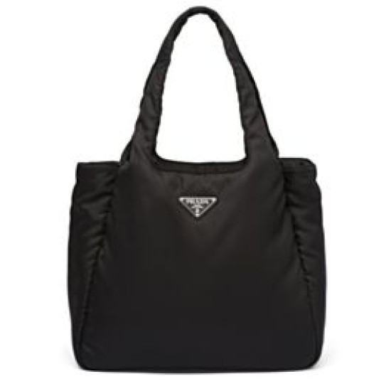Replica Prada Large Padded Re-Nylon Tote Bag 1BG449 Black