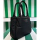 Replica Prada Large Padded Re-Nylon Tote Bag 1BG449 Black