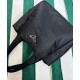 Replica Prada Large Padded Re-Nylon Tote Bag 1BG449 Black
