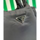 Replica Prada Large Padded Re-Nylon Tote Bag 1BG449 Black