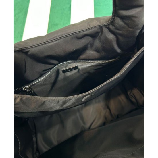 Replica Prada Large Padded Re-Nylon Tote Bag 1BG449 Black