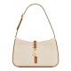 Replica YSL Saint Laurent Le 5 A 7 Bag Canvas And Leather Coffee