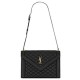 Replica YSL Saint Laurent Gaby Satchel Bag In Quilted Lambskin Black