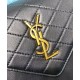 Replica YSL Saint Laurent Gaby Satchel Bag In Quilted Lambskin Black