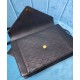 Replica YSL Saint Laurent Gaby Satchel Bag In Quilted Lambskin Black