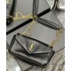 Replica YSL Saint Laurent Calypso Bag Decorated With The Cassandre Black