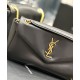 Replica YSL Saint Laurent Calypso Bag Decorated With The Cassandre Black
