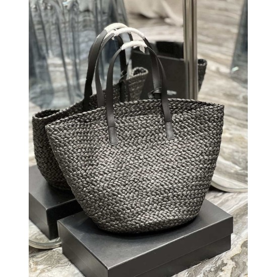 Replica YSL Saint Laurent Tote Panier Maxi Bag 693242 Black