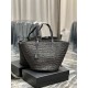Replica YSL Saint Laurent Tote Panier Maxi Bag 693242 Black
