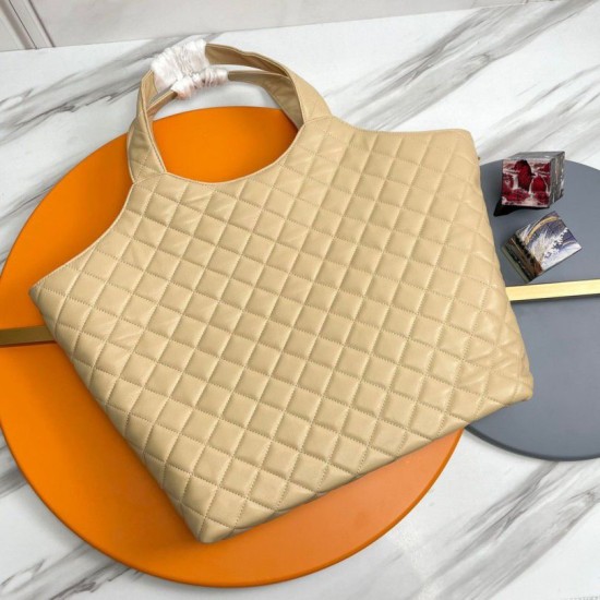 Replica YSL Saint Laurent Icare Maxi Shopping Bag Beige